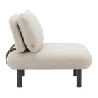 Zuo Aperto Accent Chair - Beige-3 year limited warranty