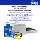Brother - LC506XXLYS Cartouche d’encre jaune authentique à très haut rendement-Ces cartouches d’encre sont conçues pour fonctionner à l’unisson avec votre imprimante Brother