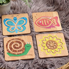 Yellow Door Sensory Calming Trails-Carefully designed with curved sides for little hands to hold, children will benefit from the soothing, tactile feedback as they slowly trace their fingers along the trails