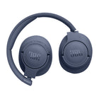 JBL Tune 720BT Over-Ear Headphones - Blue-For long-lasting fun, listen wirelessly for up to 76 hours and recharge the battery in as little as 2 hours