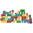 Teacher Created Resources - Blocs en carton à empiler facilement - Ensemble de 40 pièces-Les surfaces lisses permettent un nettoyage et une désinfection faciles