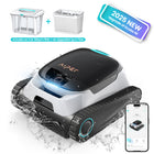 Aiper Scuba N1 Plus Robotic Pool Cleaner for In-Ground Pools with MicroMesh Filtration, App & Caterpillar Treads-Cordless robotic pool cleaner for in-ground pools up to 1,600 sq. ft