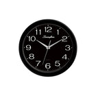 Swingline Black Fashion Wall Clock-12-inch wall clock with high impact polystyrene frame and metal hands; Black