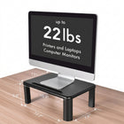 ShoppingAll Adjustable Height Monitor Stand Riser-Provides flexible ergonomic viewing angles with 4 adjustable heights