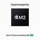 Apple 15.3" MacBook Air - M2 Chip - 256 GB SSD - 8 GB Unified Memory - Silver - English-Up to 24GB of unified memory makes everything you do fast and fluid