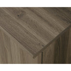 Sauder 66"W Harbor View Corner Computer Desk - Salt Oak-An L-shaped desk allows ample space for a computer, notebook, desk clock and more