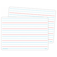 Teacher Created Resources Tableaux blancs effaçables à sec double face, paquet de 10-10 tableaux blancs double face par paquet, avec surface inscriptible et effaçable sans traces.