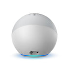 Amazon Echo 4th Generation Smart Home Hub - Glacier White-With multi-room music, play synchronized music across Echo devices in different rooms, or pair your Echo with Fire TV to feel scenes come to life with home theater audio