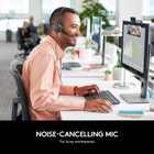 Logitech USB H340 Headset-Digital clarity for VOIP and Skype calls, webinars and more