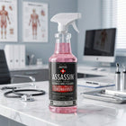 Janitori Assassin -Désinfectant - Vaporiser&Essuyer - 1L - paquet de 2-Désinfecter pour les surfaces dures inertesimmobiles