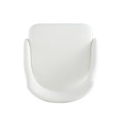 Manhattan Comfort Tremont 21.7" Modern Leatherette Upholstered Dining Chair - White-23.6" L x 21" W x 33.9" H