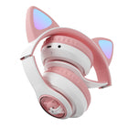 MyBat Pro Katchy Kitty Wireless Headset - Pink-This version supports profiles such as A2DP, AVRCP, HFP, and more, ensuring compatibility with a wide range of devices
