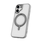 TUFF8 Glide360 Mag Case for iPhone 17 - Grey-360° Rotating Stand: Built-in stand that rotates to multiple angles for hands-free phone use