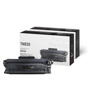 Premium Tone Brother TN830 Compatible Toner - Black - 2 Pack-Yield: 1200