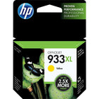 HP 933XL Cartouche d’encre jaune à rendement élevé d’origine (CN056AN)-Couleurs: Jaune