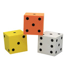 Dés en mousse Koplow Games, 2 po, couleurs assorties, sachet de 36 -Chaque matrice de point de mousse mesure 2"