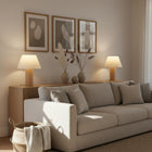 Decent Living - Lampe de table en bois - Paquet de 2-8