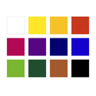 Staedtler Water Colour Paint - 12 mL- Assorted Colours - 12 Pack-Brush with water for smooth colour washes