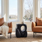 Zuo Sekil Accent Chair - Brown-Dimensions: 29.5" L x 33.9" W x 32.5" H