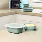 MEPAL Cirqula Multi-Bowl Container - 1000 mL - Nordic Sage-Dishwasher safe