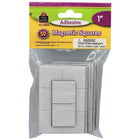 Teacher Created Resources Adhesive Magnetic Squares - 1" - 3 Packs of 50-Stick them to accents and cutouts, photos, calendars, and student artwork