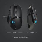 Logitech G502 HERO Wireless Gaming Mouse (910-005565)-2-Year Limited Warranty