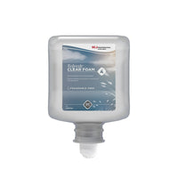Deb Refresh Clear Foam Handwash Refill - 1L Cartridge - 6 Pack-Perfume-free and dye-free mild foam soap for general washroom use