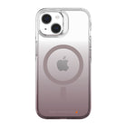 AXS Crystal Shield D3O Case MagSafe Compatible for Apple iPhone 15 - Nude Gradient-Anti-UV material offers a crystal clear design displaying the original design of your phone