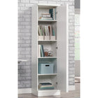 Sauder Merton Hall Storage Cabinet - White-Safety first: Wall anchor kit provided to help prevent tip-over accidents