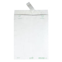 Survivor White Catalogue Envelopes Made with DuPont™ Tyvek Material - 10" x 13" - 100 Pack-The release strip feature of the Survivor Tyvek envelope make the contents easily accessible to the recipient, yet maintains the security of the envelopes contents