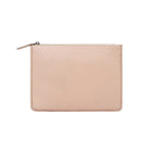 Ashlin Designer - Grande pochette Emerson en cuir foulonnE naturel pour iPad/MacBook de 11 po - or rose-Il peut parfaitement insérer votre iPad et Macbook jusqu'à 11 pouces