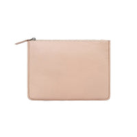Ashlin Designer - Grande pochette Emerson en cuir foulonnE naturel pour iPad/MacBook de 11 po - or rose-Il peut parfaitement insérer votre iPad et Macbook jusqu'à 11 pouces