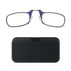 ThinOptics 1.0 Violet Lecteur avec Pod Noir Universel - Violet-Le produit comprend les lunettes de lecture ThinOptics et l'étui universel avec un adhésif sans résidu à coller sur votre téléphone / étui ou toute autre surface dure et plate