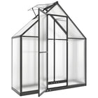 Outsunny - Serre de jardin mini 6 pi L x 2 pi l x 6,6 pi H avec porte enroulable et fenêtres en maille, vert-Cadre robuste en alliage d'aluminium pour une utilisation à long terme  
