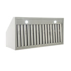 KUCHT KRH4821A 48" 1200 CFM Wall Mounted Range Hood - Stainless Steel-LCD display with sensor touch allow you to choose the right speed