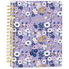 High Note 2027 Deluxe Hardcover Weekly/Monthly Planner - 9 x 10" - Garden Bee - English-Durable scuff-proof hardcover, exposed wire-O binding, elastic closure 