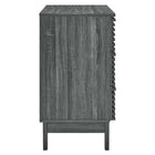 Modway Render 3-Drawer Bachelor's Chest - Charcoal-Durable Particleboard Construction