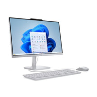Lenovo A100 23.8" All-in-One Desktop Computer - Intel Core i3-N305 - 512 GB SSD - 16 GB RAM - Windows 11 Home - Cloud Grey-Processor: Intel Core i3-N305