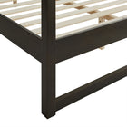 Modway Alva Queen Wood Canopy Platform Bed - Smoked Oak-8