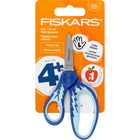 Fiskars Left-Handed Pointed-Tip Kids Scissors - 5" - Blue-Larger finger loop and an ergonomic thumb loop provide a natural, more comfortable fit for kids’ fingers