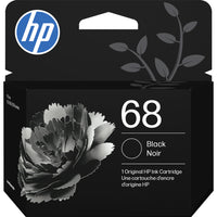 HP 68 Black Original Ink Cartridge-This cartridge works with: HP Envy 6152e, 6155e, 6552e, 6555e, 6558e