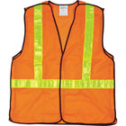Gilet de signaleur détachable en 5 points conforme aux normes CSA, orange, SEF097, 4/paquet-Orange