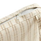 Modway Jax Fabric Dining Chair Seat Cushion - Oatmeal Stripe-5