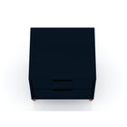 Manhattan Comfort Rockefeller 20.08" Mid-Century Modern 2-Drawer Nightstand - Tatiana Midnight Blue-30 Day Limited Manufacturer's Warranty