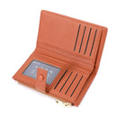 Champs Iconic Slim Wallet - Tan-7 credit card slots
