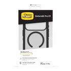 OtterBox Defender Pro XT Clear Compatible with MagSafe Case with Camera Control for iPhone 17 Pro - Dark Side Black-Built-in magnets snap firmly to MagSafe chargers and accessories