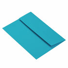 JAM Paper 4Bar A1 Coloured Invitation Envelopes - 3 5/8 x 5 1/8 - Blue Recycled - 100 Pack-Colour: Blue Paper Envelopes