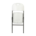 TygerClaw Durable Foldable Chair with Metal Frame-Slim folding profile allows for storage in very narrow spaces