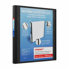 Staples Better Binder - 1/2" - Black-Letter-size binder is extra durable and long lasting