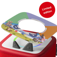 tonies Tonieplay The Legend of Mount Majestic: A Musical Family Quest Game-Squeeze an ear to wake up the Toniebox 2, then place the Tonieplay Disc on top and add the Tonieplay Controller to the middle of the Light Ring-if it’s your first time playing, make sure your Toniebox is connected to Wi-Fi-then press the button to begin. Listen as you join the Summerby family on their musical journey up Mount Majestic to uncover the mystery of “the grumblings,” then decide what to do next by turning the Controller to